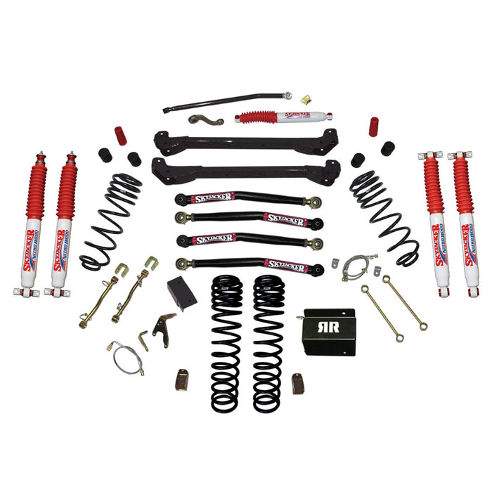 Skyjacker TJ40RR1LTK-N 4in. Dual Rate Long Travel Coils Long Arm Lift TJ/LJ - Truck Part Superstore