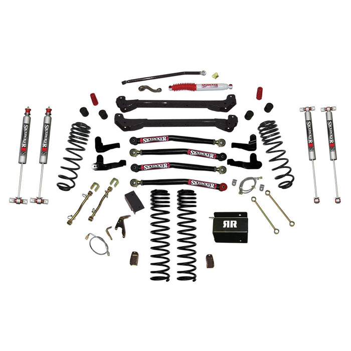 Skyjacker TJ60RR1LTK-M 6in. Dual Rate Long Travel Coils Long Arm Lift TJ/LJ Lower Link - Truck Part Superstore