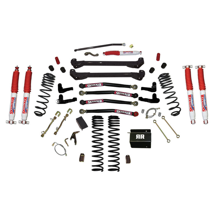Skyjacker TJ60RR1LTK-N 6in. Dual Rate Long Travel Coils Long Arm Lift TJ/LJ Lower Link - Truck Part Superstore