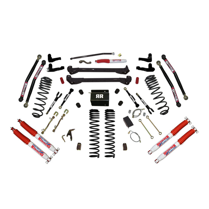 Skyjacker TJ60RR2LTK-H 6in. Dual Rate Long Travel Coils Long Arm Lift TJ/LJ Upper/Lower Link - Truck Part Superstore