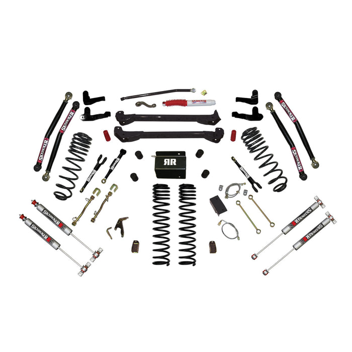 Skyjacker TJ60RR2LTK-M 6in. Dual Rate Long Travel Coils Long Arm Lift TJ/LJ Upper/Lower Link - Truck Part Superstore