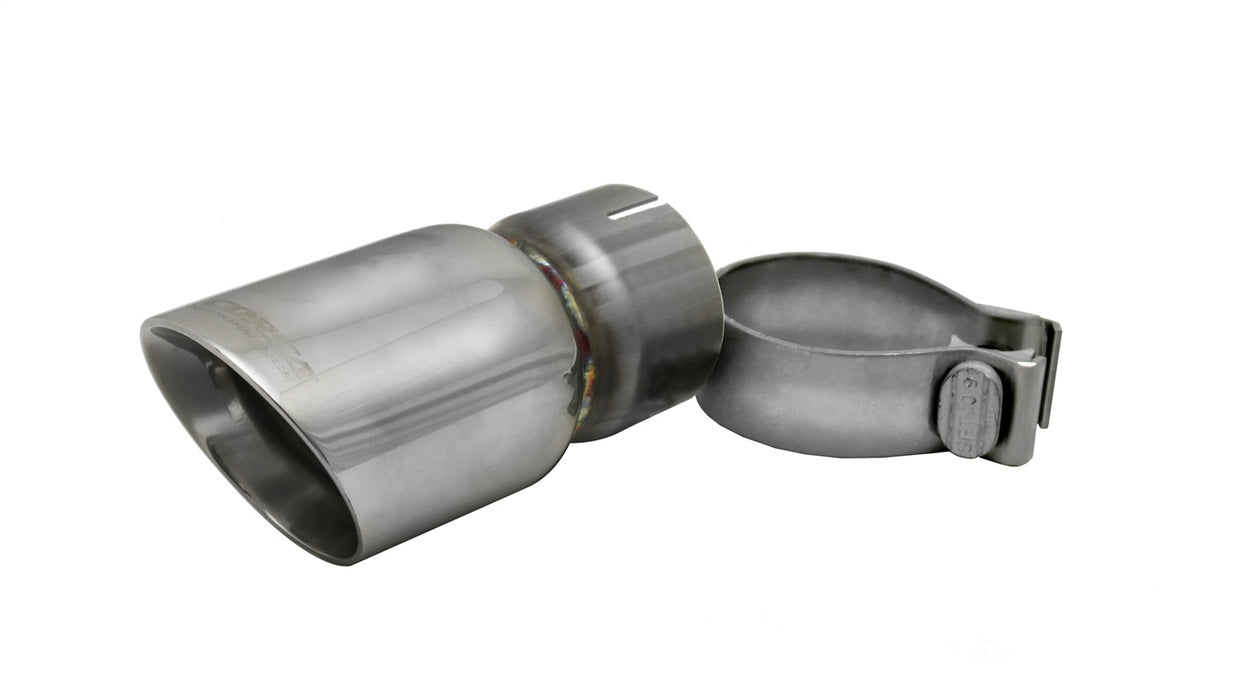Corsa Performance TK001 Single 3.0 Inch Polished Pro-Series Tip (Clamp Included) 2.5 Inch Inlet Universal Stainless Steel Corsa Performance - Truck Part Superstore