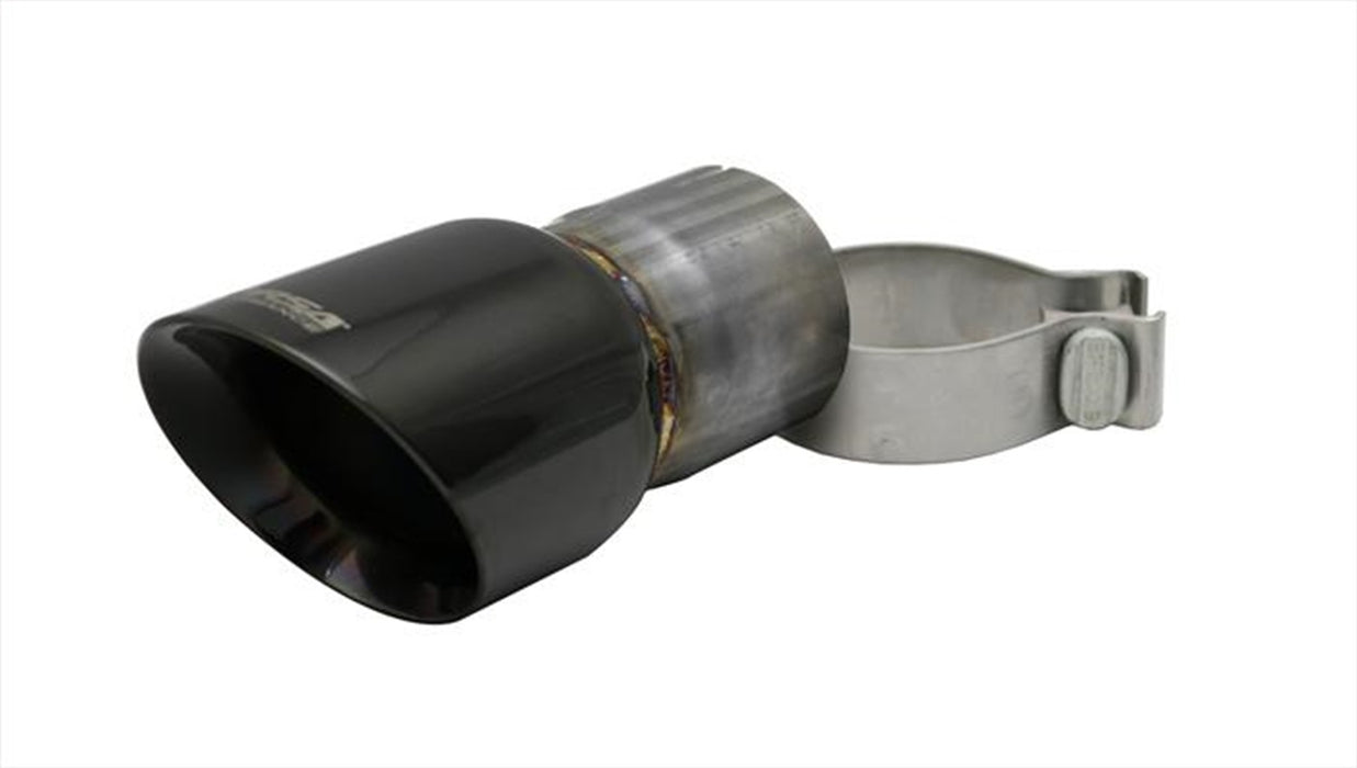Corsa Performance TK003BLK Single 3.5 Inch Black Pro-Series Tip (Clamp Included) 2.75 Inch Inlet Universal Stainless Steel Corsa Performance - Truck Part Superstore
