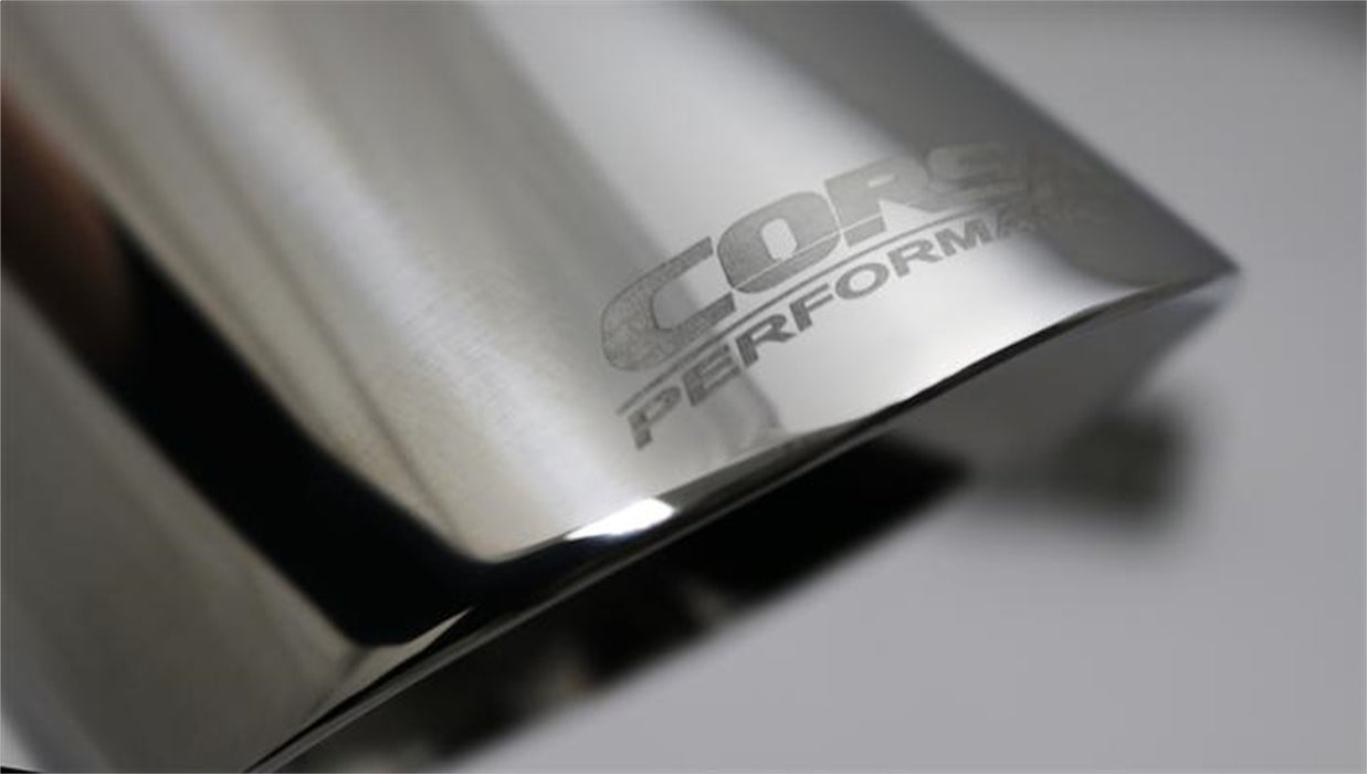 Corsa Performance TK005 Single 4.0 Inch Polished Pro-Series Tip (Clamp Included) 2.75 Inch Inlet Universal Stainless Steel Corsa Performance - Truck Part Superstore