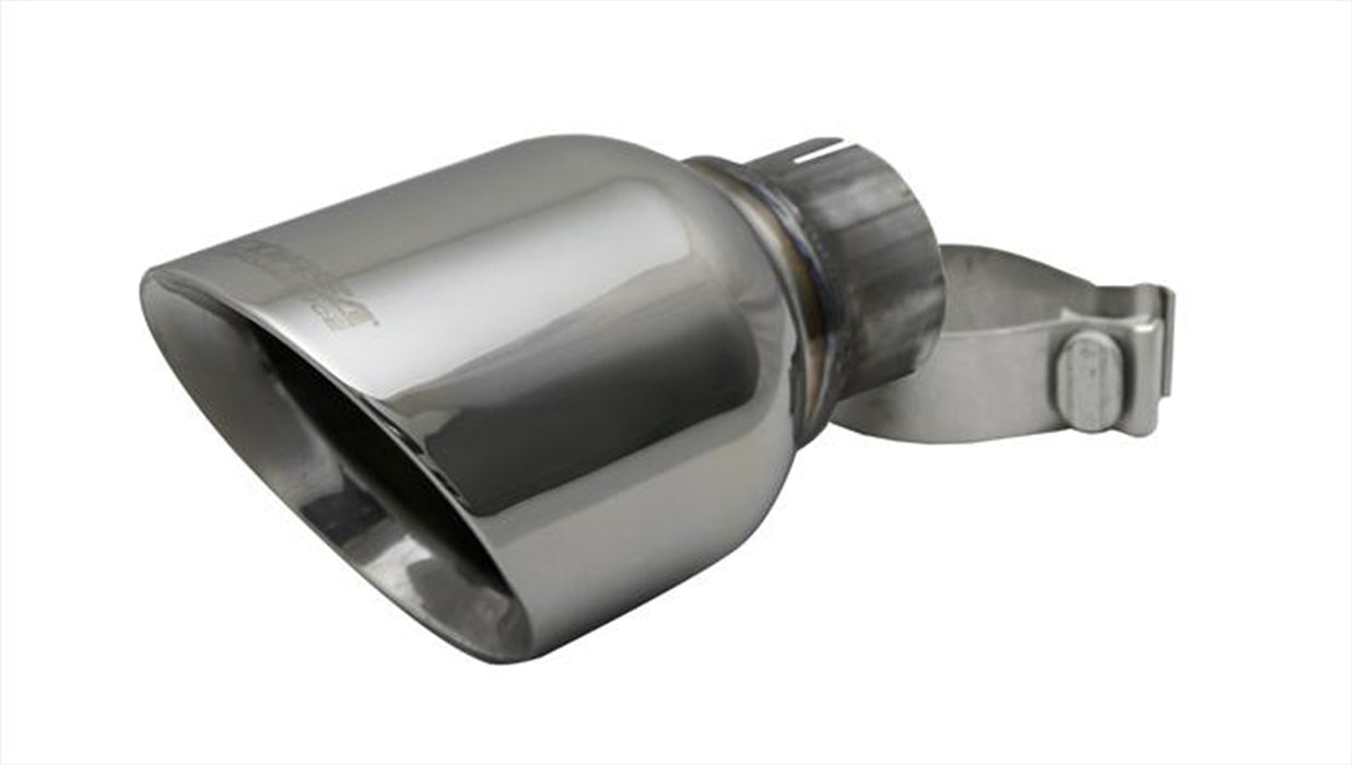 Corsa Performance TK007 Single 4.5 Inch Polished Pro-Series Tip (Clamp Included) 2.5 Inch Inlet Fits 11-Present Dodge Durango, 5.7L V8 (2 Required) Stainless Steel Corsa Performance - Truck Part Superstore