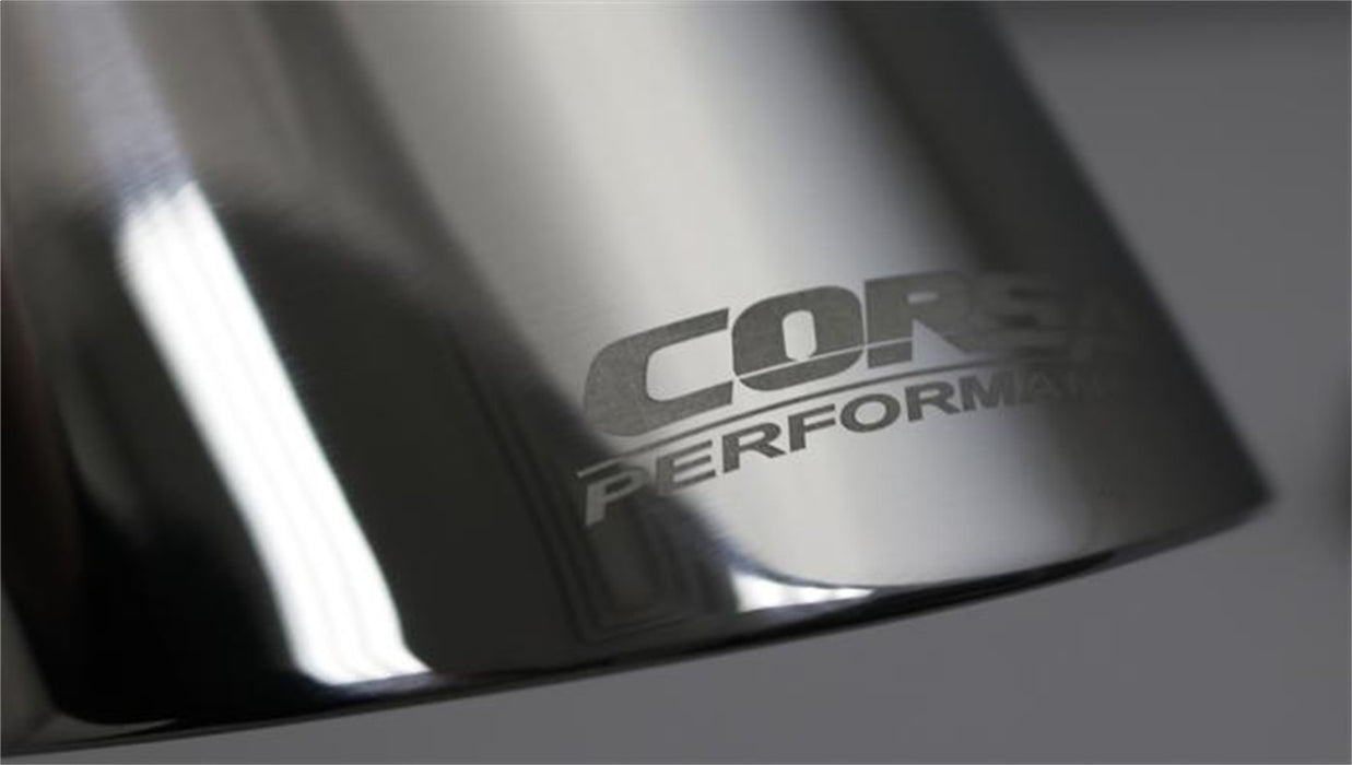 Corsa Performance TK008 Single 4.5 Inch Polished Pro-Series Tip (Clamp Included) 2.75 Inch Inlet Universal Stainless Steel Corsa Performance - Truck Part Superstore