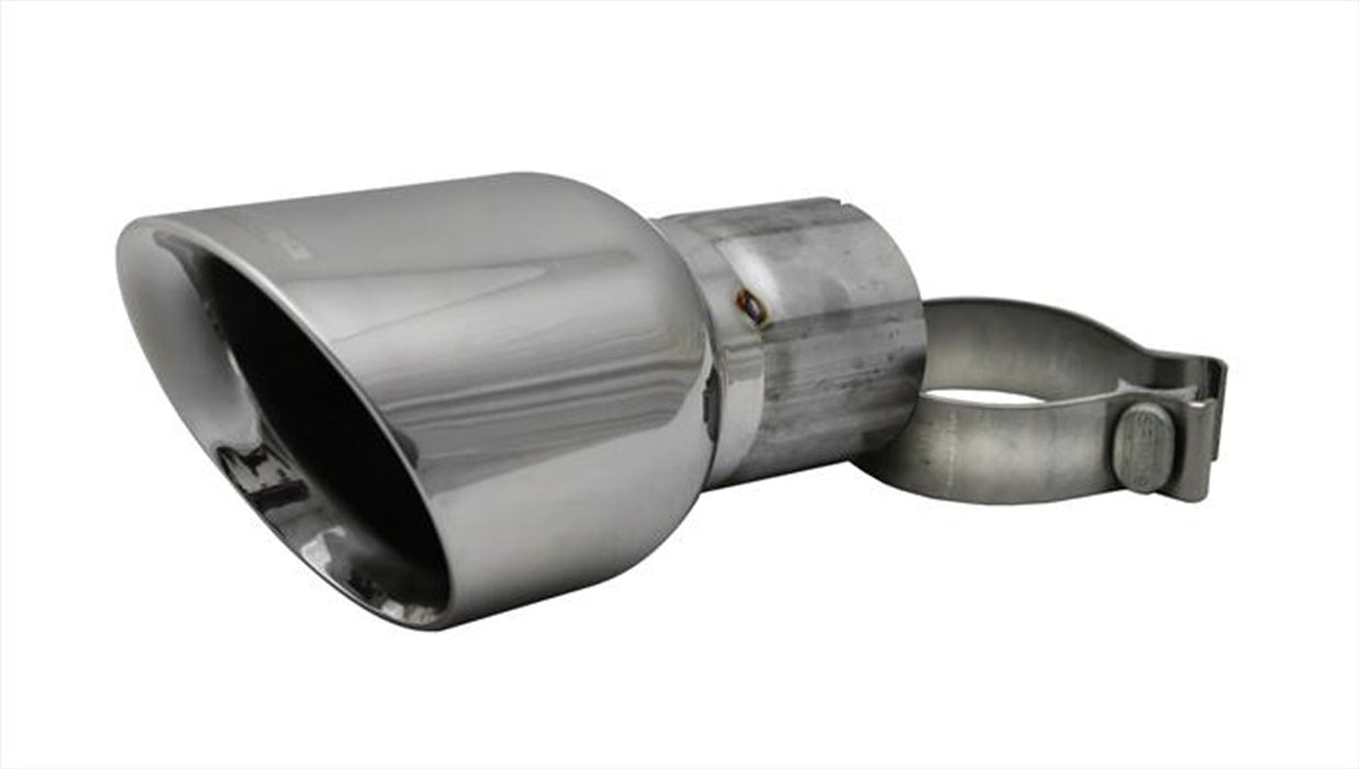 Corsa Performance TK009 Single 4.5 Inch Polished Pro-Series Tip (Clamp Included) 3.0 Inch Inlet Fits 09-17 Dodge Ram (2 Required) Stainless Steel Corsa Performance - Truck Part Superstore