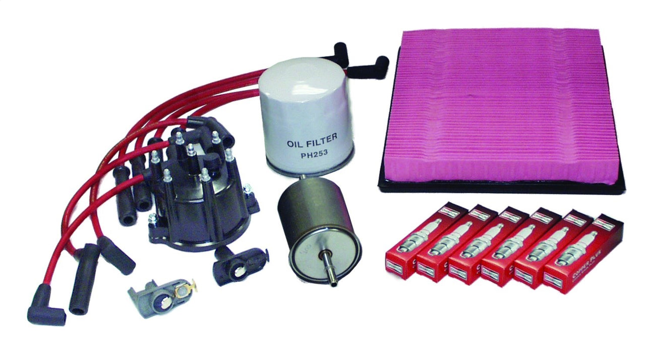 Crown Automotive Jeep Replacement TK10 Tune-Up Kit; Incl. Air Filter/Oil Filter/Spark Plugs; - Truck Part Superstore