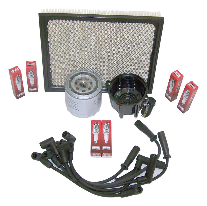 Crown Automotive Jeep Replacement TK11 Tune-Up Kit; Incl. Air Filter/Oil Filter/Spark Plugs; - Truck Part Superstore