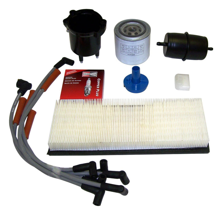 Crown Automotive Jeep Replacement TK12 Tune-Up Kit; Incl. Air Filter/Oil Filter/Spark Plugs; - Truck Part Superstore