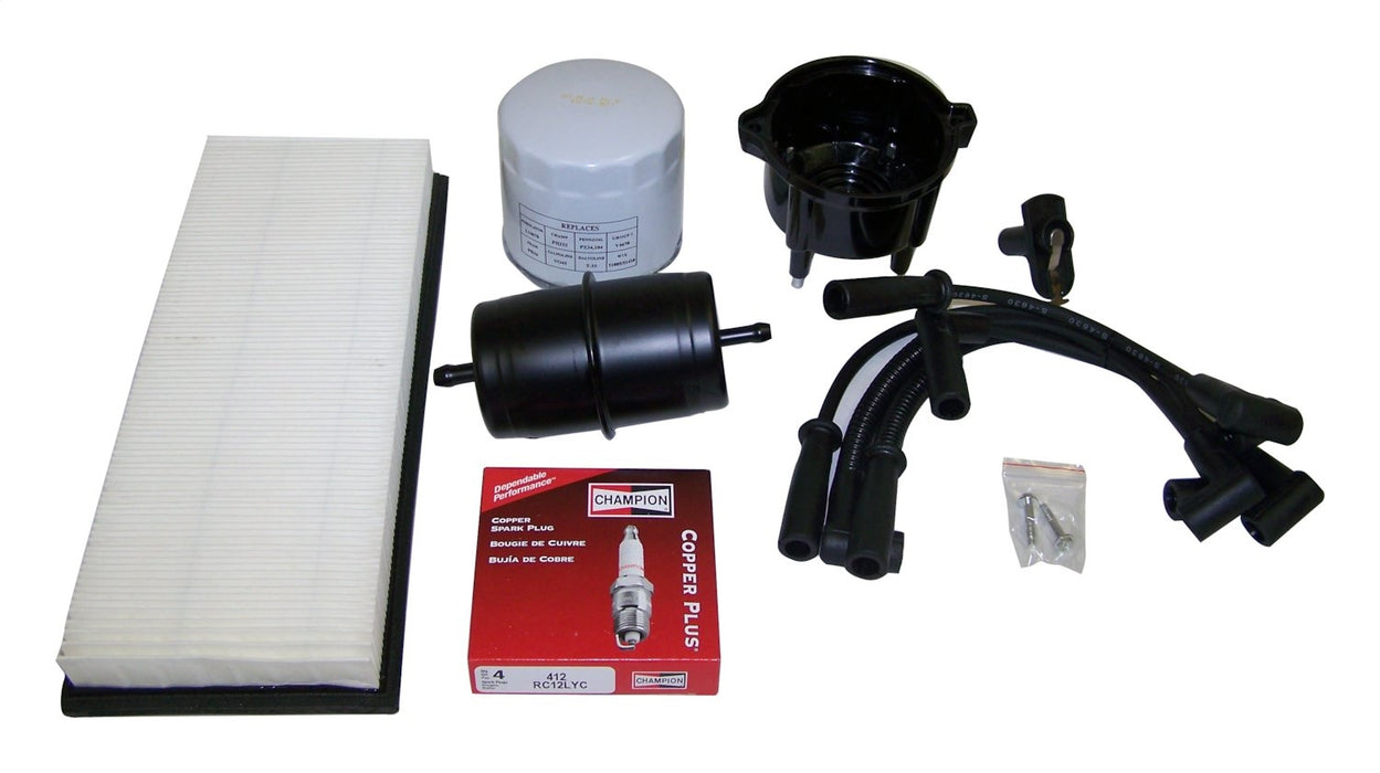 Crown Automotive Jeep Replacement TK15 Tune-Up Kit; Incl. Air Filter/Oil Filter/Spark Plugs; - Truck Part Superstore