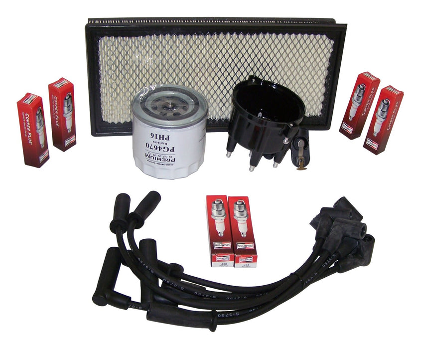 Crown Automotive Jeep Replacement TK25 Tune-Up Kit; Incl. Air Filter/Oil Filter/Spark Plugs; - Truck Part Superstore