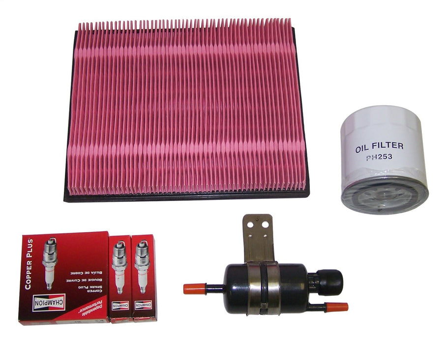 Crown Automotive Jeep Replacement TK35 Tune-Up Kit; Incl. Air Filter/Oil Filter/Spark Plugs; - Truck Part Superstore