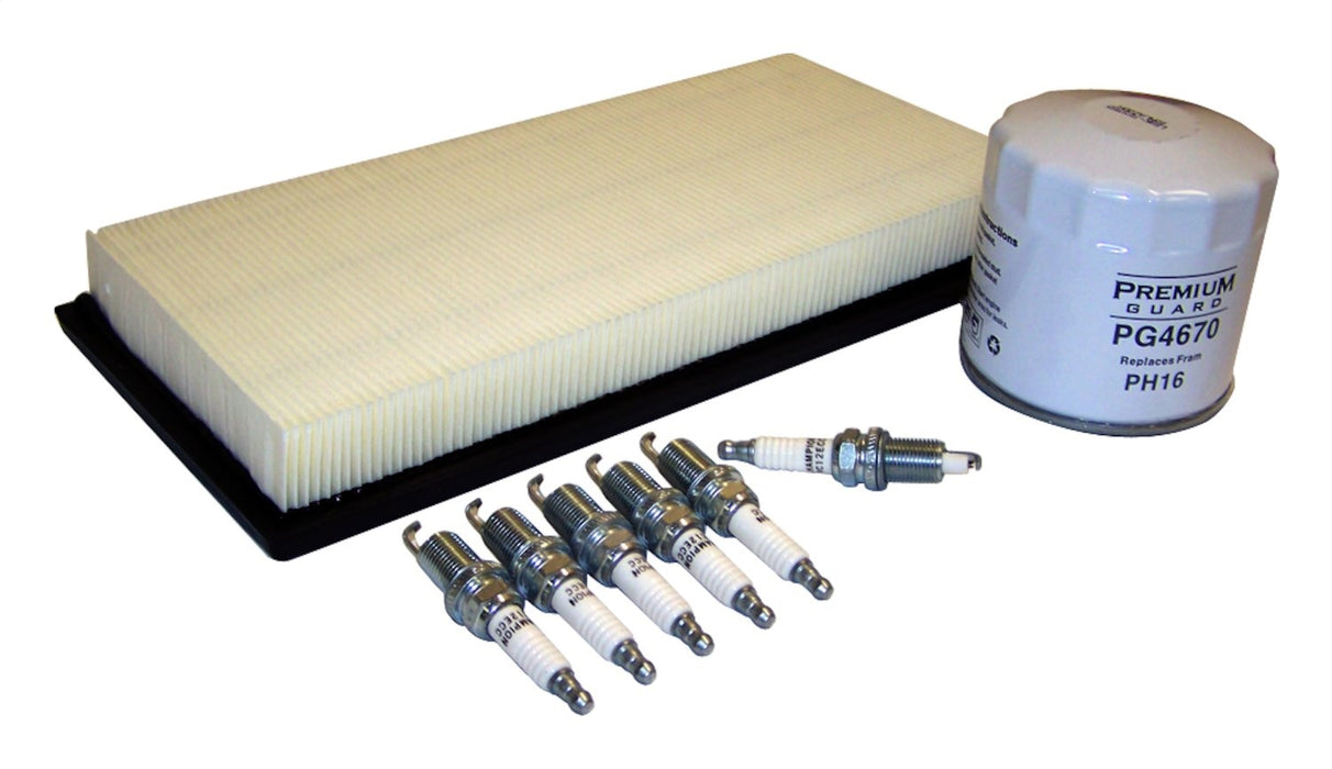 Crown Automotive Jeep Replacement TK50 Tune-Up Kit; Incl. Spark Plugs/Oil Filter/Air Filter; - Truck Part Superstore