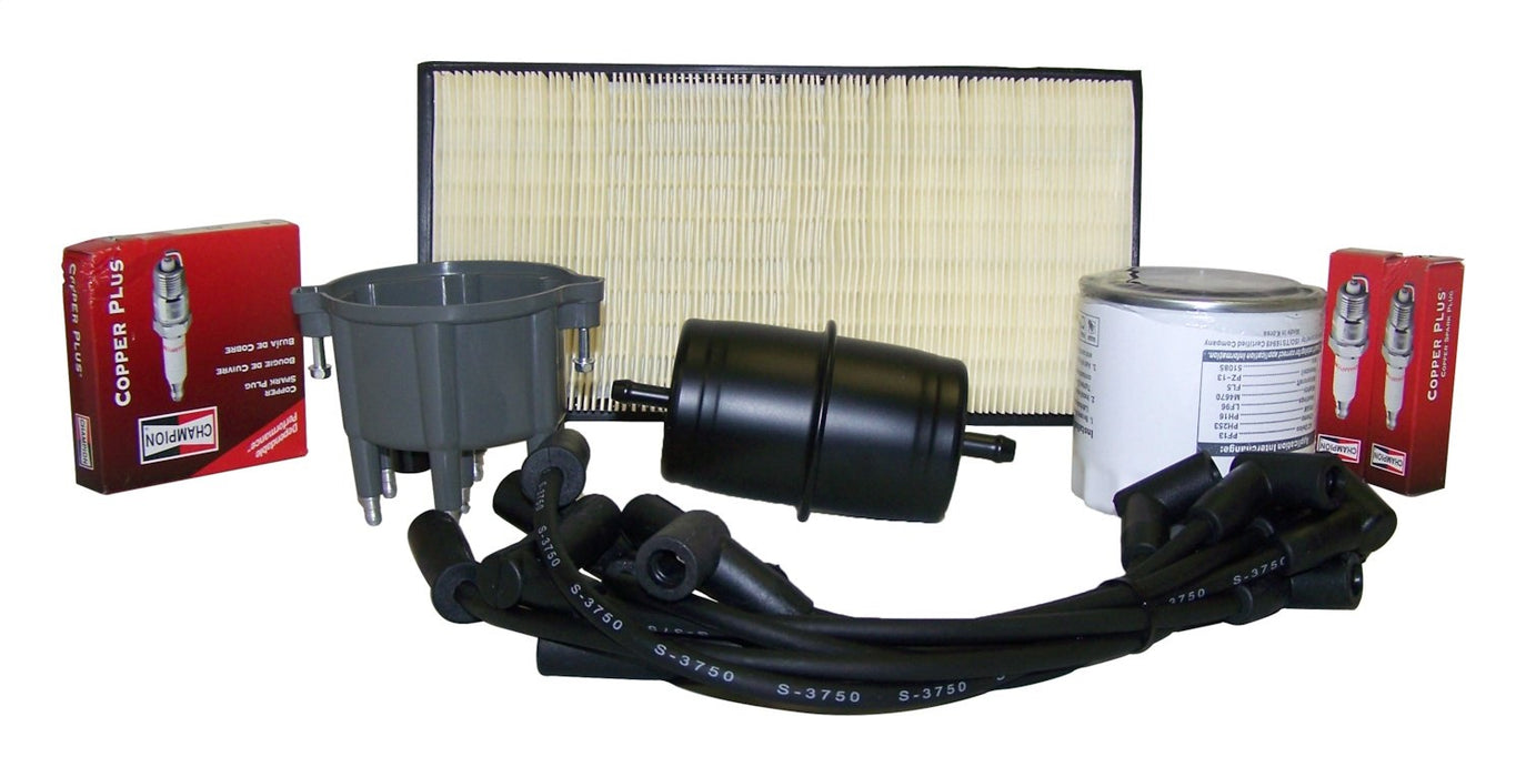 Crown Automotive Jeep Replacement TK6 Tune-Up Kit; Incl. Air Filter/Oil Filter/Spark Plugs; - Truck Part Superstore