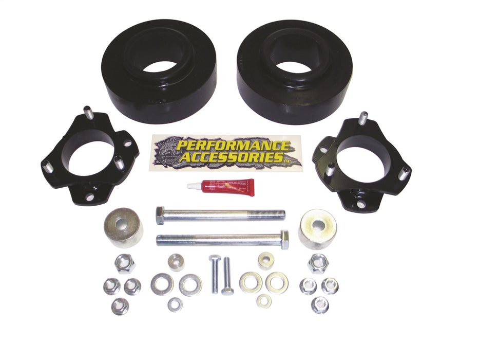 Performance Accessories PATL228PA FJ Cruiser 2.25-2 Inch Leveling Kit 07-14 Toyota FJ Cruiser 2WD/4WD Gas Strut Extension/Coil Spacer Performance Accessories - Truck Part Superstore