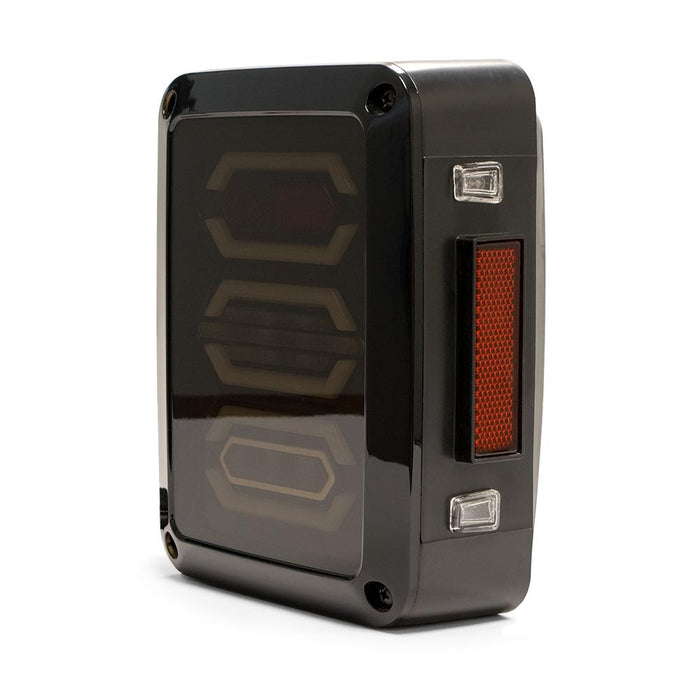 DV8 Offroad TLJK-02 Jeep JK Octagon LED Tail Light 07-18 Wrangler JK DV8 Offroad - Truck Part Superstore