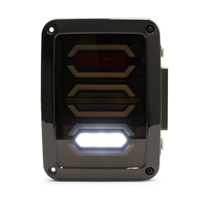 DV8 Offroad TLJK-02 Jeep JK Octagon LED Tail Light 07-18 Wrangler JK DV8 Offroad - Truck Part Superstore
