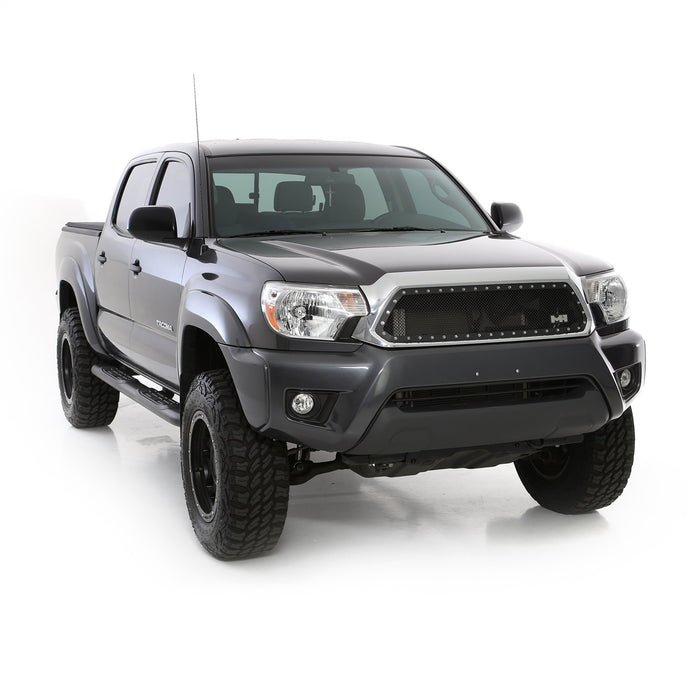 Smittybilt TN1160-S4B Sure Steps 3 Inch Side Bar 05-16 Tacoma Double Cab Gloss Black Smittybilt - Truck Part Superstore