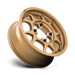 KMC Powersports KS13656044638 KS136 15X6 4X156 M-BRONZE 38MM - Truck Part Superstore