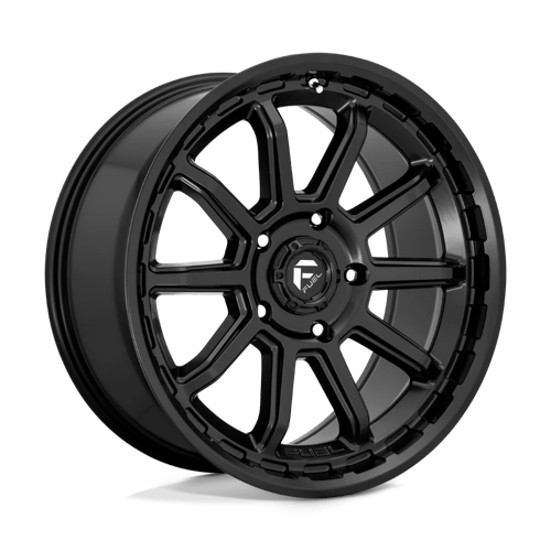 Fuel 1PC D68918908945 D689 18X9 6X135 MT-BLK -12MM - Truck Part Superstore
