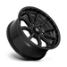 Fuel 1PC D68917908450 D689 17X9 6X5.5 MT-BLK 01MM - Truck Part Superstore
