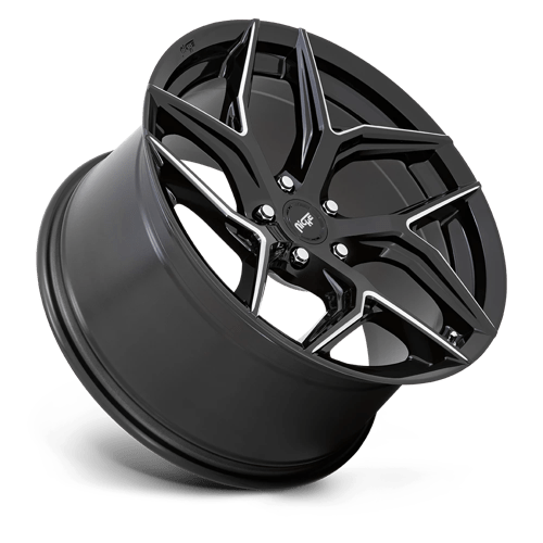 Niche 1PC M2662090F8+25 M266 20X9 5X112 GL-BLK-MIL 25MM - Truck Part Superstore