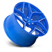 Niche 1PC M268200544+40 M268 20X10.5 5X112 BLUE-MILL 40MM - Truck Part Superstore