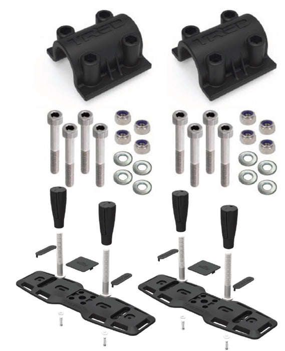 ARB TPMKBA01KIT TRED Mount Adapter Kit; Flat Mount; - Truck Part Superstore