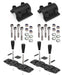 ARB TPMKBA01KIT TRED Mount Adapter Kit; Flat Mount; - Truck Part Superstore