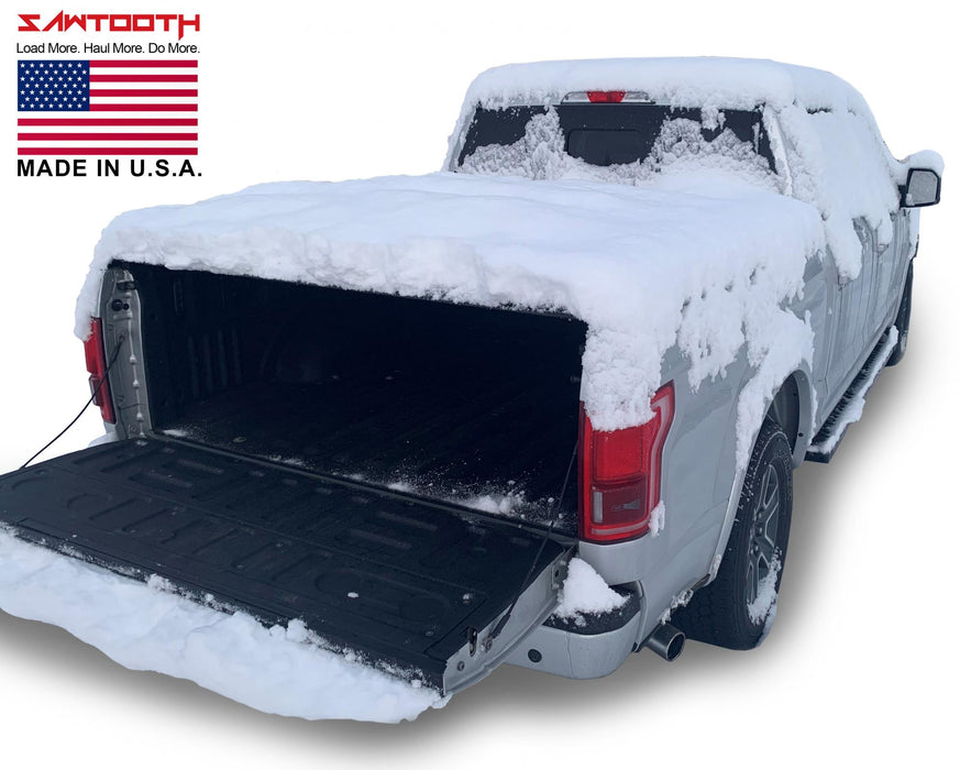Sawtooth TR1055-10 Sawtooth STRETCH Expandable Tonneau Cover for 2020 - Present, Ram, 1500, 5'-7" Bed - Truck Part Superstore