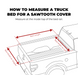 Sawtooth TR1055-10 Sawtooth STRETCH Expandable Tonneau Cover for 2020 - Present, Ram, 1500, 5'-7" Bed - Truck Part Superstore