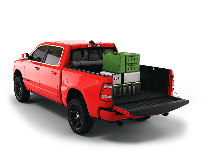 Sawtooth TR1056 RAM Tonneau Cover Stretch Expandable For 2020-Present Ram 1500/2500/3500 6 Foot 4 Inch Bed Sawtooth - Truck Part Superstore