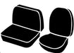 FIA TR40-71 NAVY Wrangler™ Custom Seat Cover; Saddle Blanket; Navy; Bench/Bucket Seats; Mid Back; - Truck Part Superstore