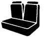FIA TR45 BLACK Wrangler™ Universal Fit Seat Cover - Truck Part Superstore