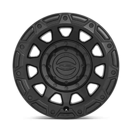 Fuel 1PC D72917902650 D729 17X9 5X4.5/5.0 S-BLK 01MM - Truck Part Superstore