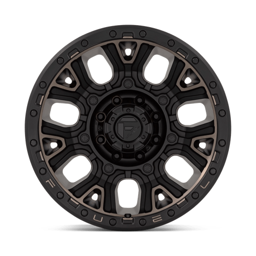Fuel 1PC D82420008247 D824 20X10 8X6.5 M-BLK-DDT -18MM - Truck Part Superstore