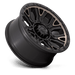 Fuel 1PC D82420908450 D824 20X9 6X5.5 M-BLK-DDT 1MM - Truck Part Superstore