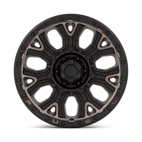 Fuel 1PC D82420908450 D824 20X9 6X5.5 M-BLK-DDT 1MM - Truck Part Superstore
