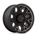 Fuel 1PC D82420908250 D824 20X9 8X6.5 M-BLK-DDT 1MM - Truck Part Superstore
