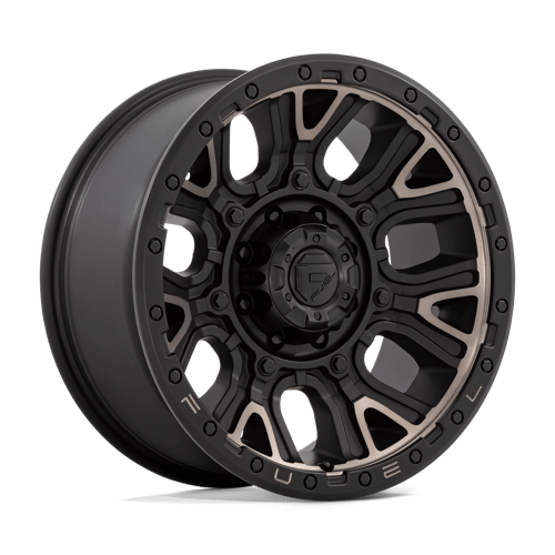 Fuel 1PC D82420901750 D824 20X9 8X170 M-BLK-DDT 1MM - Truck Part Superstore