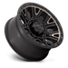 Fuel 1PC D82420901850 D824 20X9 8X180 M-BLK-DDT 1MM - Truck Part Superstore