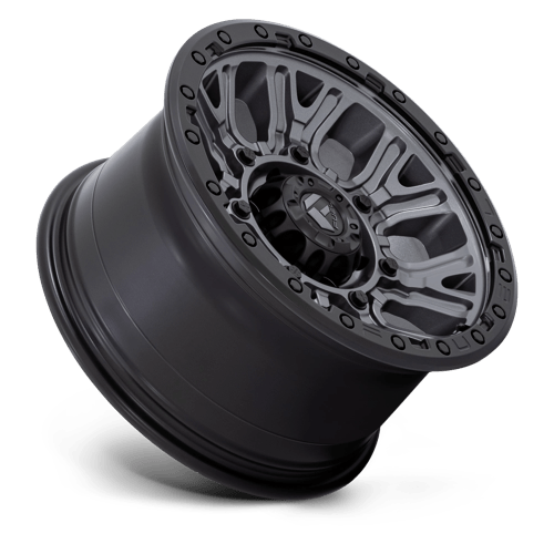 Fuel 1PC D82517908450 D825 17X9 6X5.5 M-GNMTL BLK-RG 1MM - Truck Part Superstore