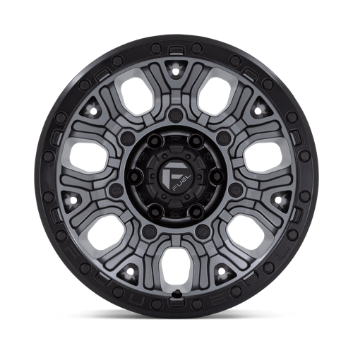Fuel 1PC D82517908450 D825 17X9 6X5.5 M-GNMTL BLK-RG 1MM - Truck Part Superstore