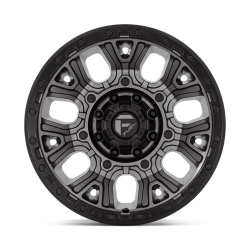 Fuel 1PC D82520001747 D825 20X10 8X170 M-GNMTL BLK-RG -18MM - Truck Part Superstore