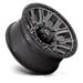 Fuel 1PC D82520901850 D825 20X9 8X180 M-GNMTL BLK-RG 1MM - Truck Part Superstore