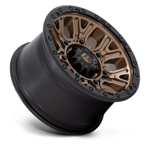 Fuel 1PC D82617908450 D826 17X9 6X5.5 M-BRZ BLK-RG 1MM - Truck Part Superstore