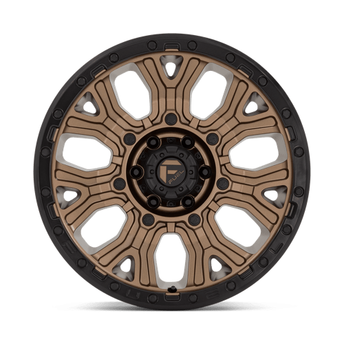 Fuel 1PC D82620908450 D826 20X9 6X5.5 M-BRZ BLK-RG 1MM - Truck Part Superstore