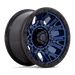 Fuel 1PC D82717908445 D827 17X9 6X5.5 DK-BLUE BLK-RG -12MM - Truck Part Superstore