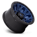 Fuel 1PC D82717907550 D827 17X9 5X5.0 DK-BLUE BLK-RG 1MM - Truck Part Superstore